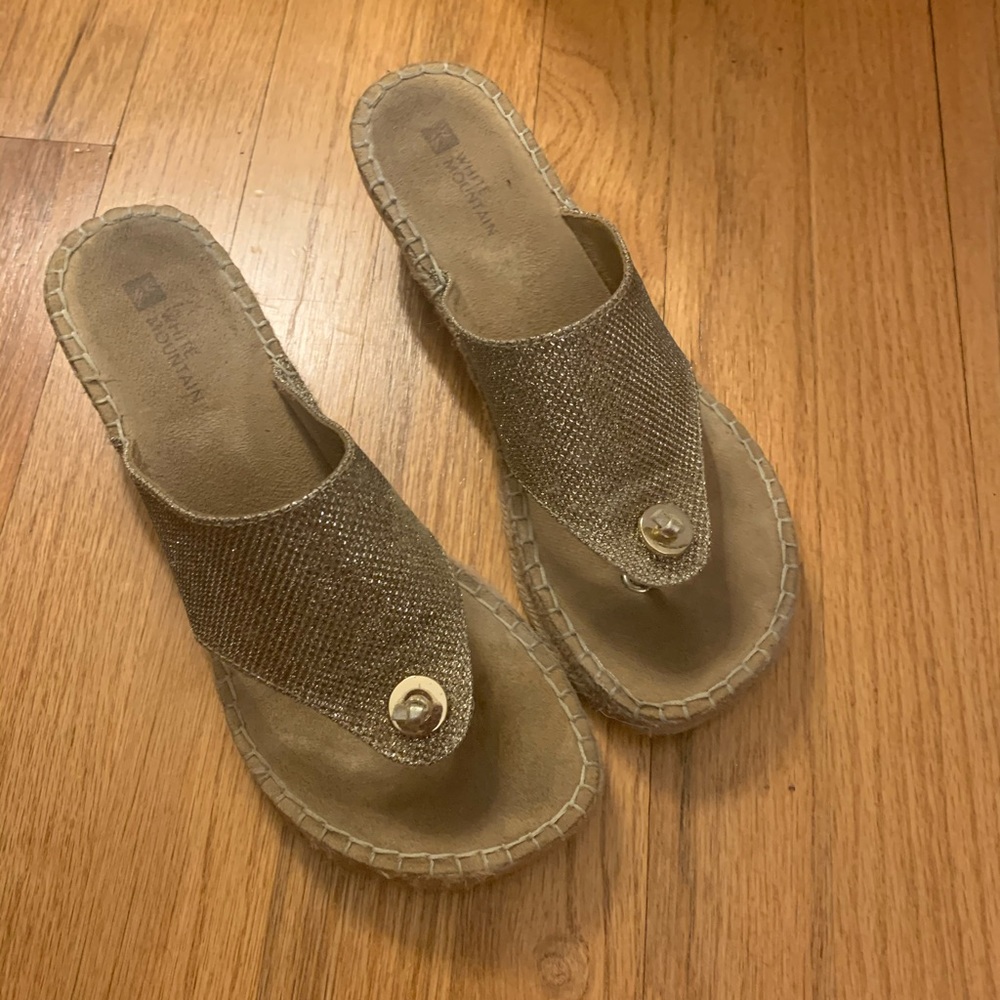 White Mountain Beachball  Espadrille Wedge